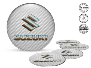 Suzuki Autocollants sur Jantes Design Silicone Haute Qualité